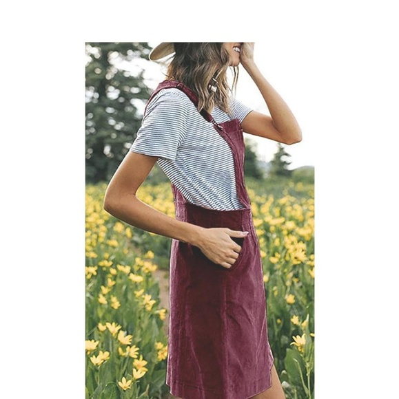 🖤HP🖤 ROSEWOOD Velvet Red Dress - Picture 4 of 6